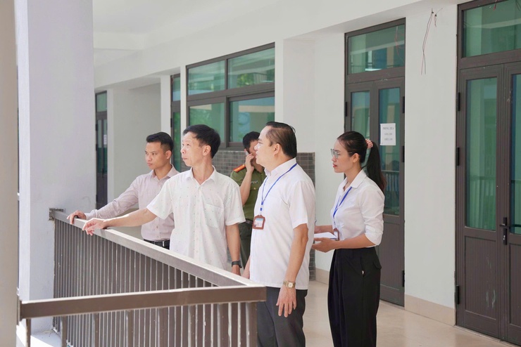 Xã Thiên Lộc tổ chức 2 đoàn kiểm tra cơ sở vật chất và thăm, động viên tại các điểm thi tuyển sinh vào lớp 10 THPT năm học 2026 – 2027- Ảnh 15.