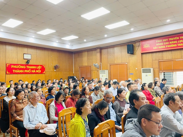 HĐND phường Thanh Liệt tổ chức tiếp xúc cử tri trước và sau kỳ họp thứ Hai, nhiệm kỳ 2026–2031- Ảnh 1.