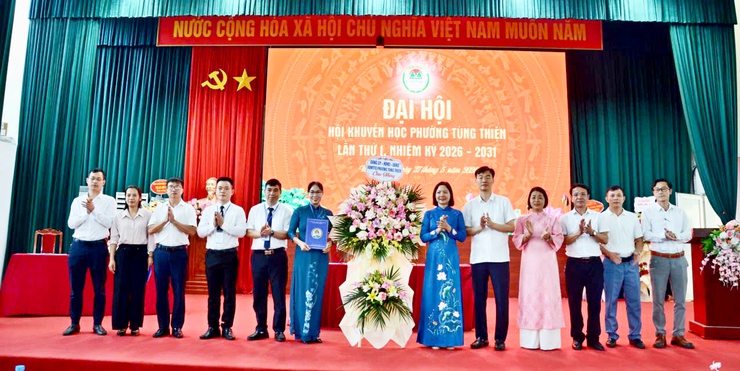 Đại hội Hội Khuyến học phường Tùng Thiện lần thứ I, nhiệm kỳ 2026–2031- Ảnh 1.