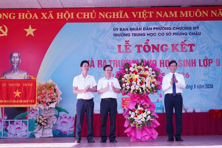 THCS Phụng Châu tổng kết năm học 2025-2026: Khẳng định chất lượng giáo dục toàn diện- Ảnh 5.