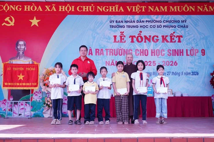 THCS Phụng Châu tổng kết năm học 2025-2026: Khẳng định chất lượng giáo dục toàn diện- Ảnh 7.