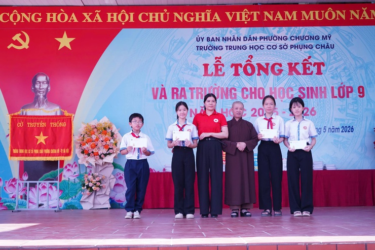 THCS Phụng Châu tổng kết năm học 2025-2026: Khẳng định chất lượng giáo dục toàn diện- Ảnh 8.
