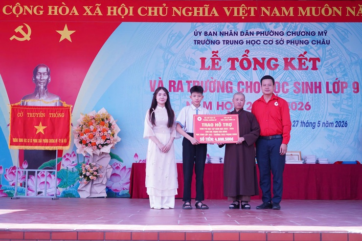 THCS Phụng Châu tổng kết năm học 2025-2026: Khẳng định chất lượng giáo dục toàn diện- Ảnh 9.