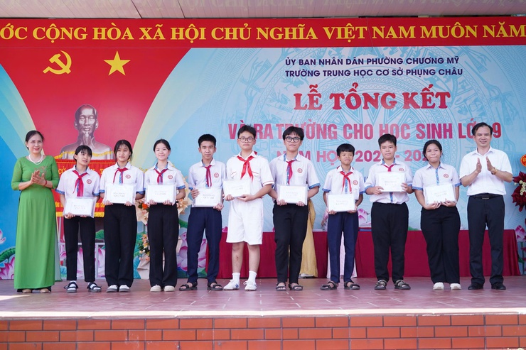 THCS Phụng Châu tổng kết năm học 2025-2026: Khẳng định chất lượng giáo dục toàn diện- Ảnh 15.