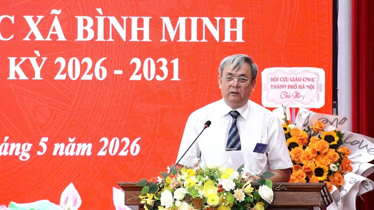 Đại hội Hội Cựu giáo chức xã Bình Minh lần thứ I, nhiệm kỳ 2026-2031- Ảnh 2.