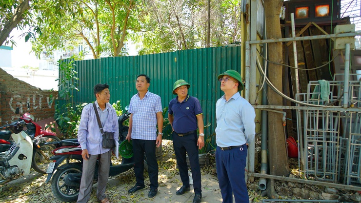 Phường Từ Liêm tăng cường tuyên truyền, vận động các hộ dân bàn giao mặt bằng phục vụ dự án hồ điều hòa Phú Đô- Ảnh 1.