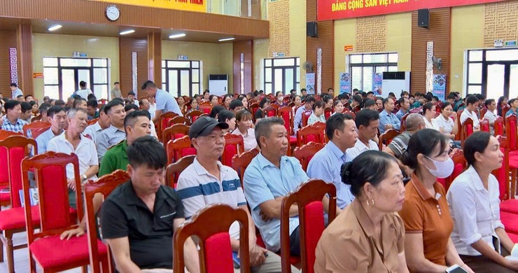 Hát Môn tăng cường tuyên truyền pháp luật về đê điều, thủy lợi và phòng, chống thiên tai- Ảnh 3.