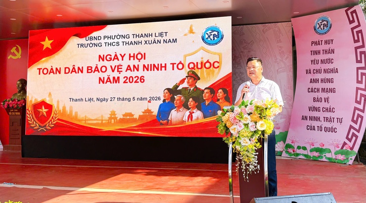 Phường Thanh Liệt: Sôi nổi Ngày hội Vì an ninh Tổ quốc năm 2026- Ảnh 13.