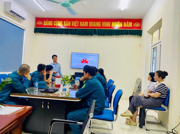 Phường Thanh Liệt tích cực chuẩn bị cho công tác phòng, chống dịch bệnh- Ảnh 1.
