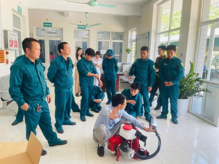 Phường Thanh Liệt tích cực chuẩn bị cho công tác phòng, chống dịch bệnh- Ảnh 2.