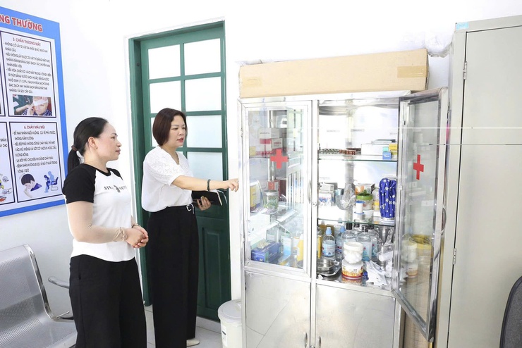 PCT UBND XÃ SÓC SƠN LÊ XUÂN DŨNG KIỂM TRA CÔNG TÁC CHUẨN BỊ KỲ THI VÀO LỚP 10 NĂM HỌC 2026–2027- Ảnh 7.
