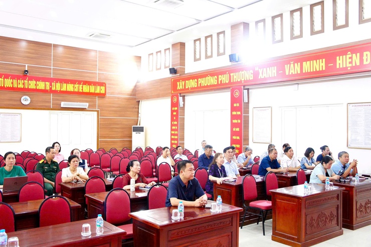 Phường Phú Thượng tổ chức hội nghị tập huấn, bồi dưỡng nghiệp vụ công tác kiểm tra, giám sát năm 2026- Ảnh 1.
