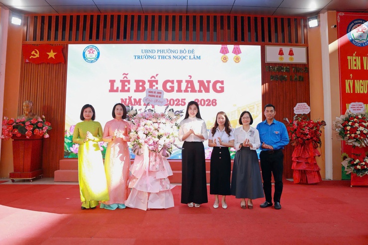 Đảng ủy phường Bồ Đề đánh giá cao kết quả năm học 2025 – 2026 của ngành giáo dục địa phương- Ảnh 3.
