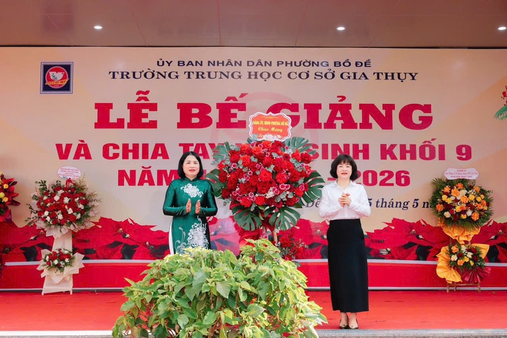 Đảng ủy phường Bồ Đề đánh giá cao kết quả năm học 2025 – 2026 của ngành giáo dục địa phương- Ảnh 8.