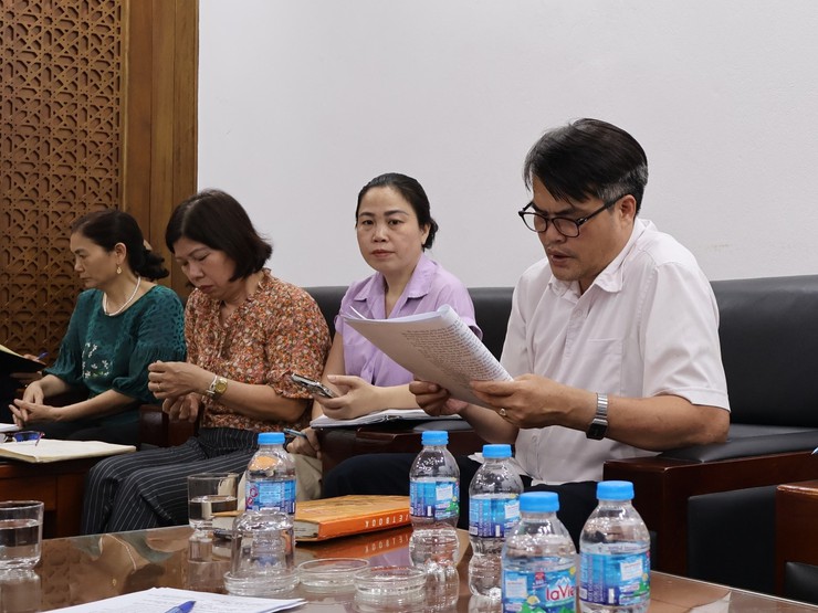 Tiểu ban Tuyên truyền, Văn hóa Văn nghệ, Thể dục Thể thao thảo luận Kế hoạch tổ chức các hoạt động phục vụ Lễ hội Đình Chèm năm 2026- Ảnh 1.