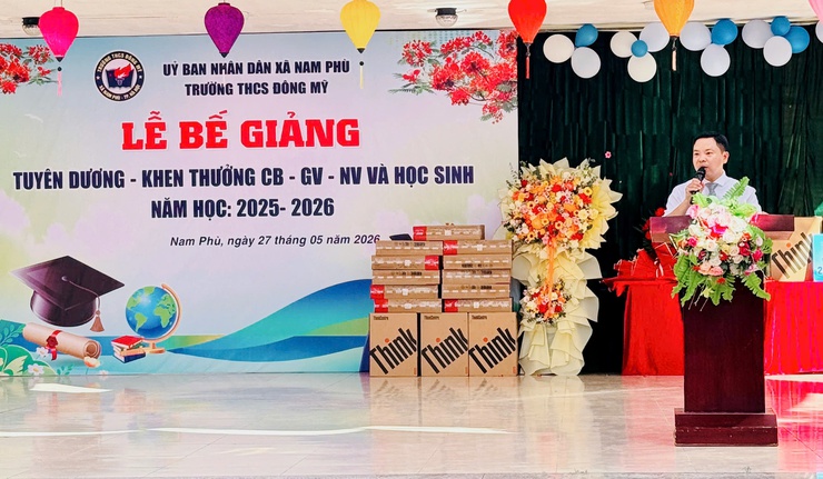 Trường THCS Đông Mỹ khẳng định chất lượng giáo dục toàn diện- Ảnh 3.