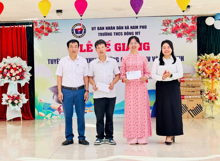 Trường THCS Đông Mỹ khẳng định chất lượng giáo dục toàn diện- Ảnh 5.