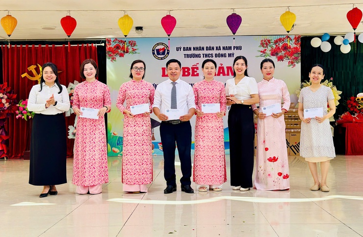 Trường THCS Đông Mỹ khẳng định chất lượng giáo dục toàn diện- Ảnh 4.
