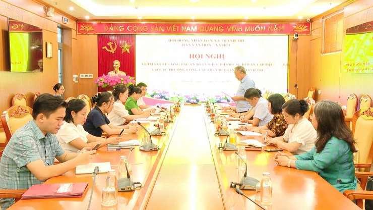 Tăng cường bảo đảm an toàn thực phẩm tại bếp ăn trường học công lập ở xã Thanh Trì- Ảnh 2.