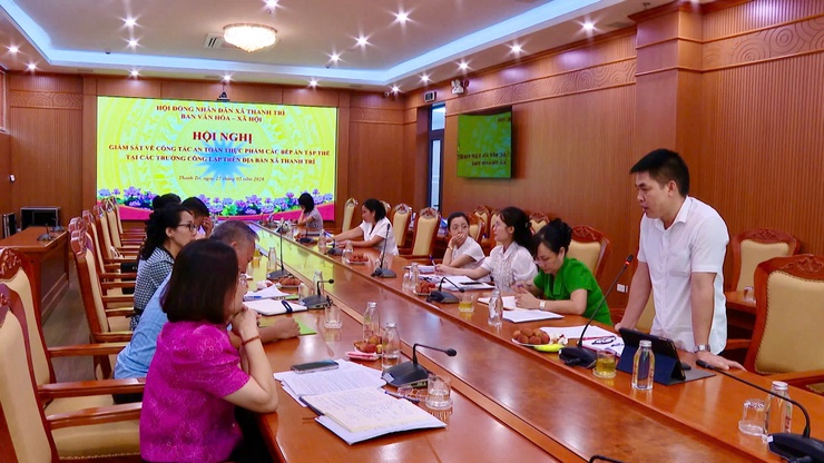 Tăng cường bảo đảm an toàn thực phẩm tại bếp ăn trường học công lập ở xã Thanh Trì- Ảnh 3.