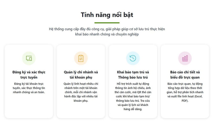 Triển khai thống nhất hệ thống phần mềm khai báo tạm trú, thông báo lưu trú- Ảnh 2.