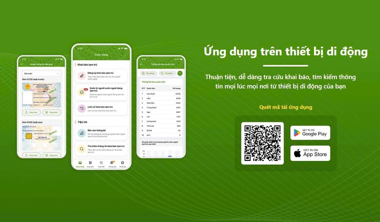 Triển khai thống nhất hệ thống phần mềm khai báo tạm trú, thông báo lưu trú- Ảnh 3.