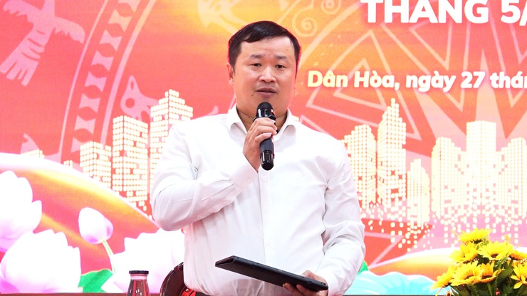 HỘI NGHỊ GIAO BAN CÔNG TÁC ĐẢNG, CHÍNH QUYỀN, ĐOÀN THỂ THÁNG 5 NĂM 2026 NHẰM ĐÁNH GIÁ KẾT QUẢ THỰC HIỆN CÁC NHIỆM VỤ THÁNG 5 VÀ TRIỂN KHAI PHƯƠNG HƯỚNG, NHIỆM VỤ THÁNG 6 NĂM 2026.- Ảnh 11.