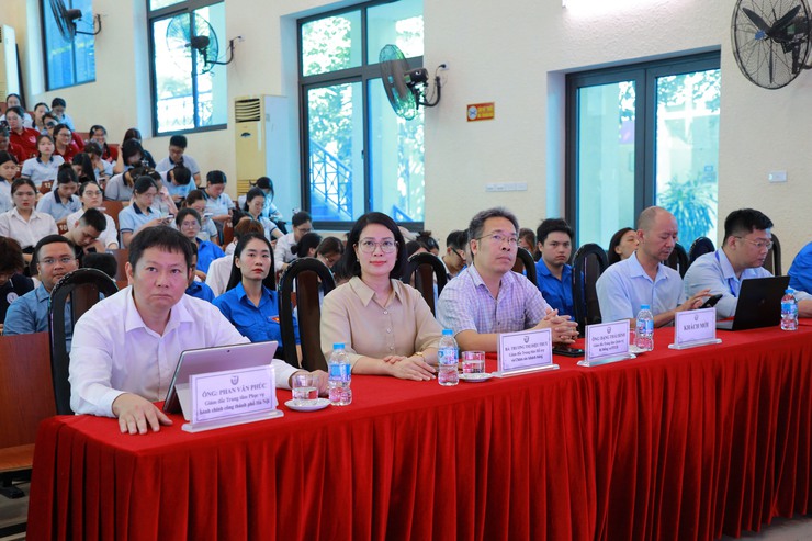Đoàn Thanh niên Trung tâm tích cực tham gia Hội nghị tập huấn sinh viên Trường Đại học Thủ đô Hà Nội thực hiện dịch vụ công trực tuyến- Ảnh 1.