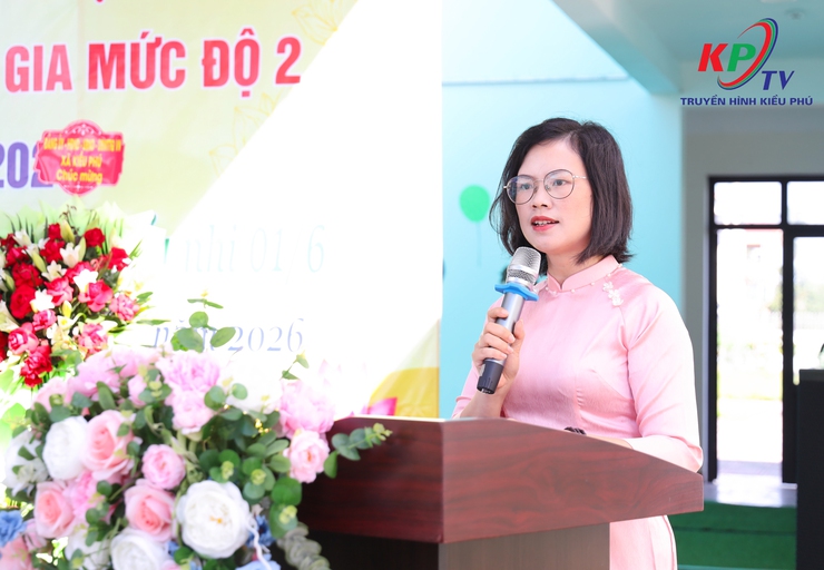 LỄ ĐÓN NHẬN BẰNG CÔNG NHẬN TRƯỜNG MẦM NON ĐẠT CHUẨN QUỐC GIA MỨC ĐỘ 2 VÀ TỔNG KẾT NĂM HỌC 2025 – 2026. CHIA TAY CÁC BÉ MẪU GIÁO 5 TUỔI RA TRƯỜNG – VUI TẾT THIẾU NHI 01/6- Ảnh 5.