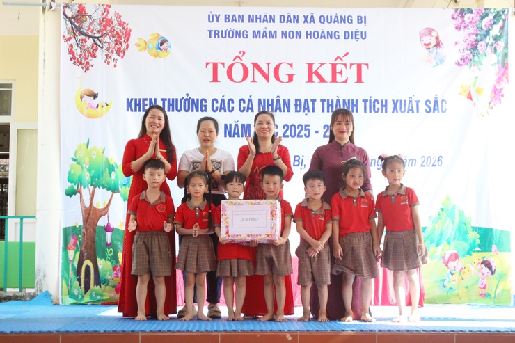 Trường Mầm non Hoàng Diệu tổ chức Hội nghị tổng kết công tác thi đua, khen thưởng năm học 2025 – 2026- Ảnh 1.