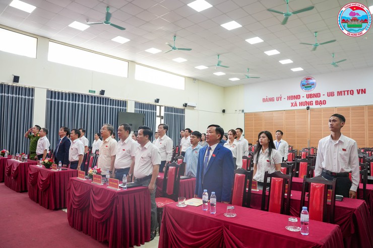 HĐND XÃ HƯNG ĐẠO TỔ CHỨC KỲ HỌP THỨ TƯ (KỲ HỌP CHUYÊN ĐỀ), KHÓA II, NHIỆM KỲ 2026 – 2031- Ảnh 1.