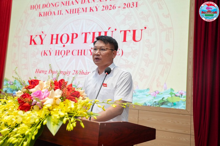 HĐND XÃ HƯNG ĐẠO TỔ CHỨC KỲ HỌP THỨ TƯ (KỲ HỌP CHUYÊN ĐỀ), KHÓA II, NHIỆM KỲ 2026 – 2031- Ảnh 5.