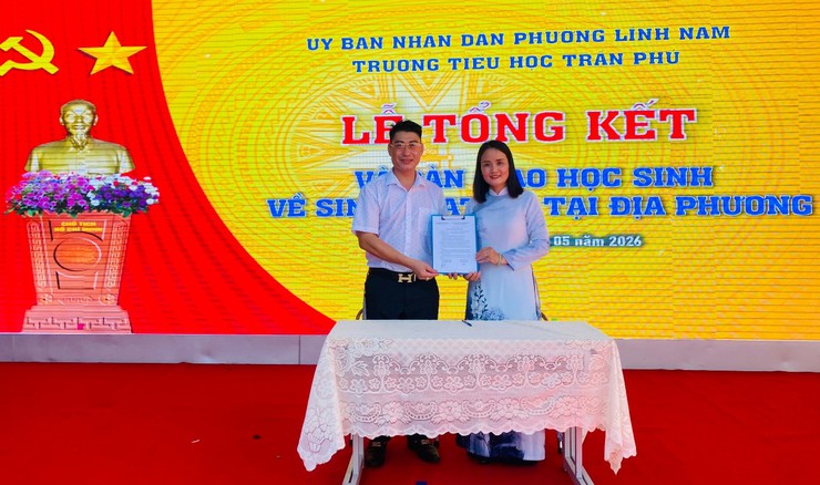 TRƯỜNG TIỂU HỌC TRẦN PHÚ LONG TRỌNG TỔ CHỨC LỄ TỔNG KẾT NĂM HỌC 2025 – 2026 VÀ CHIA TAY HỌC SINH LỚP 5- Ảnh 13.