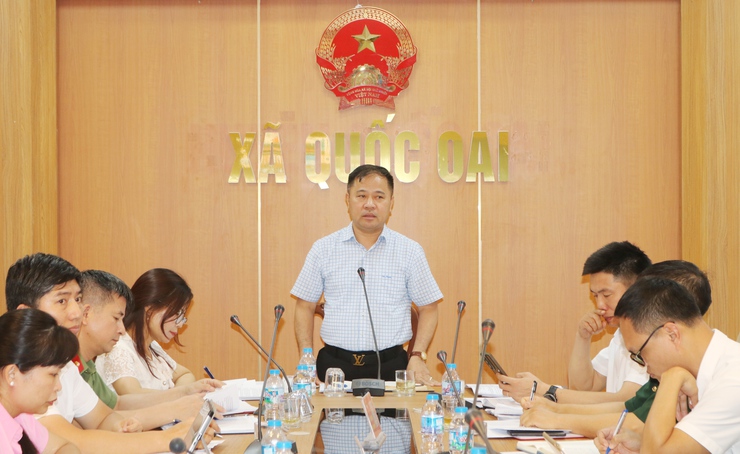 Quốc Oai tập trung thực hiện hiệu quả nhiệm vụ phát triển kinh tế - xã hội 6 tháng cuối năm 2026- Ảnh 13.