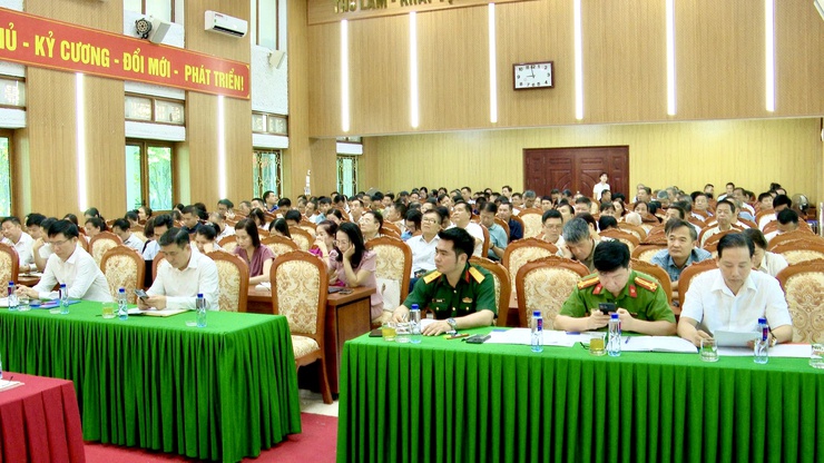 Đảng ủy – HĐND – UBND – Ủy ban MTTQ Việt Nam xã Thư Lâm tổ chức Hội nghị giao ban công tác lãnh đạo, chỉ đạo và tổ chức thực hiện nhiệm vụ chính trị tháng 5/2026, triển khai phương hướng, nhiệm vụ trọng tâm tháng 6 năm 2026- Ảnh 1.
