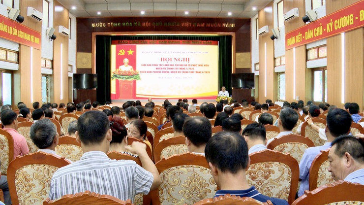 Đảng ủy – HĐND – UBND – Ủy ban MTTQ Việt Nam xã Thư Lâm tổ chức Hội nghị giao ban công tác lãnh đạo, chỉ đạo và tổ chức thực hiện nhiệm vụ chính trị tháng 5/2026, triển khai phương hướng, nhiệm vụ trọng tâm tháng 6 năm 2026- Ảnh 7.