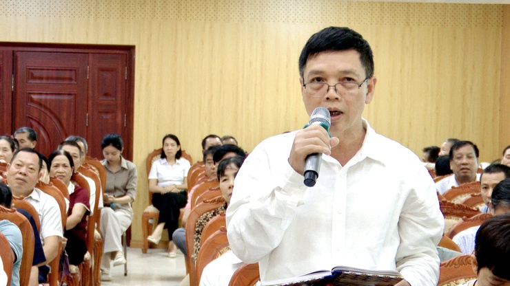 Đảng ủy – HĐND – UBND – Ủy ban MTTQ Việt Nam xã Thư Lâm tổ chức Hội nghị giao ban công tác lãnh đạo, chỉ đạo và tổ chức thực hiện nhiệm vụ chính trị tháng 5/2026, triển khai phương hướng, nhiệm vụ trọng tâm tháng 6 năm 2026- Ảnh 11.