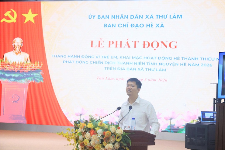 ỦY BAN NHÂN DÂN XÃ THƯ LÂM – BAN CHỈ ĐẠO HÈ XÃ TỔ CHỨC LỄ PHÁT ĐỘNG THÁNG HÀNH ĐỘNG VÌ TRẺ EM, KHAI MẠC HOẠT ĐỘNG HÈ THANH THIẾU NHI, PHÁT ĐỘNG CHIẾN DỊCH THANH NIÊN TÌNH NGUYỆN HÈ NĂM 2026 TRÊN ĐỊA BÀN XÃ THƯ LÂM- Ảnh 8.