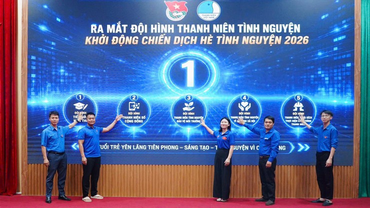 💙 TUỔI TRẺ YÊN LÃNG RA QUÂN CHIẾN DỊCH THANH NIÊN TÌNH NGUYỆN HÈ NĂM 2026 💙- Ảnh 2.