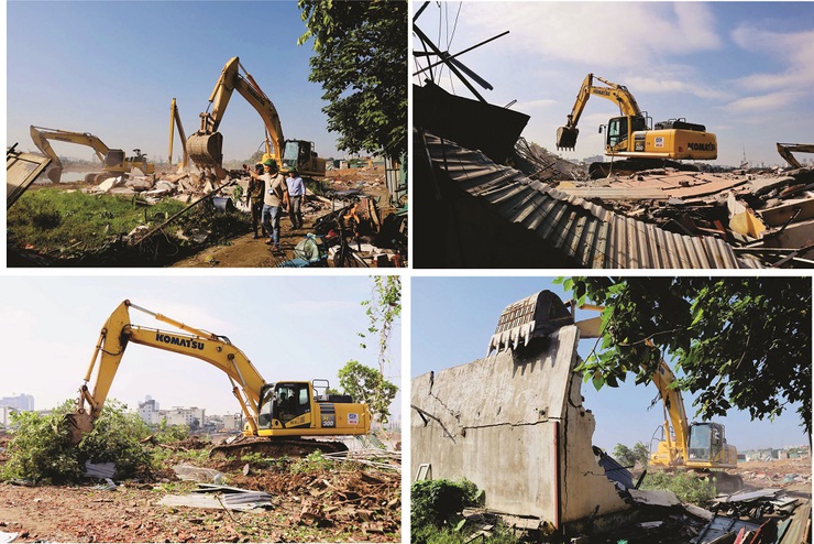 Phường Từ Liêm hoàn thành giải phóng mặt bằng dự án Hồ điều hòa Phú Đô- Ảnh 3.