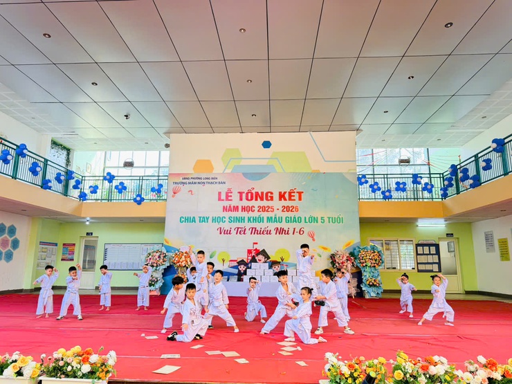 Trường mầm non Thạch Bàn rộn ràng ngày tổng kết – Hân hoan Chào hè 2026- Ảnh 5.