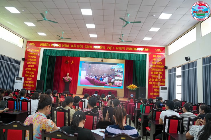 XÃ HƯNG ĐẠO THAM DỰ HỘI NGHỊ TRỰC TUYẾN LỄ PHÁT ĐỘNG THÁNG HÀNH ĐỘNG VÌ TRẺ EM THÀNH PHỐ HÀ NỘI NĂM 2026- Ảnh 2.