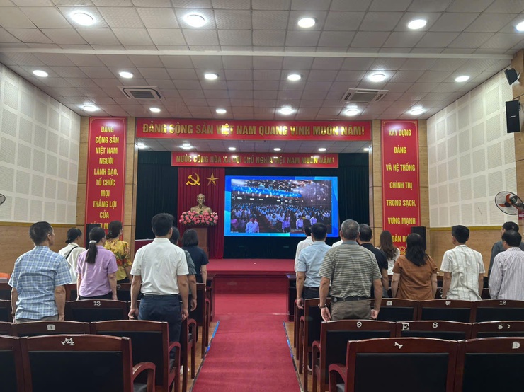 Phường Long Biên tham dự điểm cầu trực tuyến Lễ phát động Tháng hành động vì trẻ em thành phố Hà Nội năm 2026- Ảnh 1.