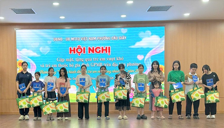 CẦU GIẤY: LAN TỎA YÊU THƯƠNG TRONG "THÁNG HÀNH ĐỘNG VÌ TRẺ EM VÀ THÁNG NHÂN ĐẠO" NĂM 2026- Ảnh 5.