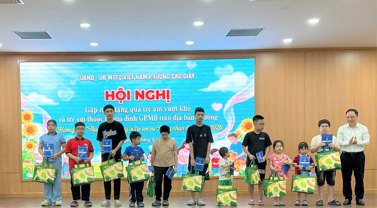 CẦU GIẤY: LAN TỎA YÊU THƯƠNG TRONG "THÁNG HÀNH ĐỘNG VÌ TRẺ EM VÀ THÁNG NHÂN ĐẠO" NĂM 2026- Ảnh 3.