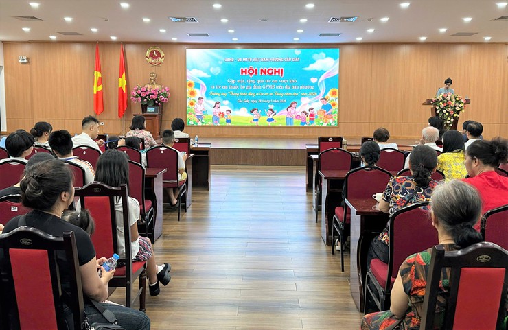 CẦU GIẤY: LAN TỎA YÊU THƯƠNG TRONG "THÁNG HÀNH ĐỘNG VÌ TRẺ EM VÀ THÁNG NHÂN ĐẠO" NĂM 2026- Ảnh 2.