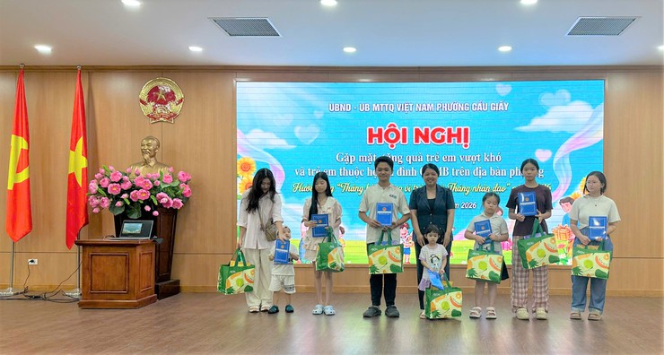 CẦU GIẤY: LAN TỎA YÊU THƯƠNG TRONG "THÁNG HÀNH ĐỘNG VÌ TRẺ EM VÀ THÁNG NHÂN ĐẠO" NĂM 2026- Ảnh 7.