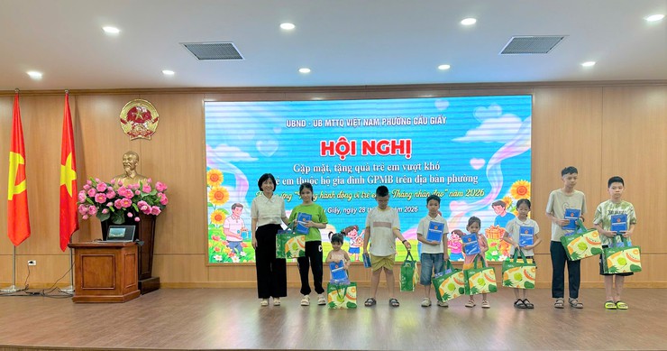 CẦU GIẤY: LAN TỎA YÊU THƯƠNG TRONG "THÁNG HÀNH ĐỘNG VÌ TRẺ EM VÀ THÁNG NHÂN ĐẠO" NĂM 2026- Ảnh 4.