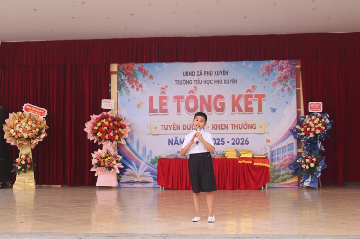 Trường Tiểu học Phú Xuyên long trọng tổ chức Lễ tổng kết năm học 2025 - 2026- Ảnh 2.