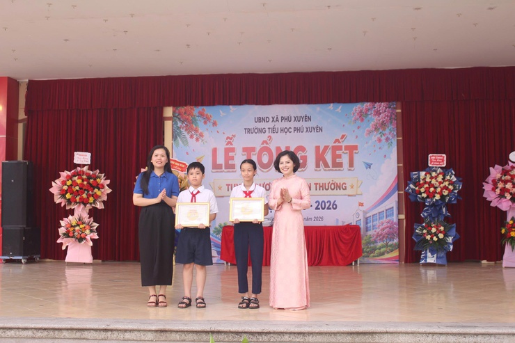 Trường Tiểu học Phú Xuyên long trọng tổ chức Lễ tổng kết năm học 2025 - 2026- Ảnh 16.